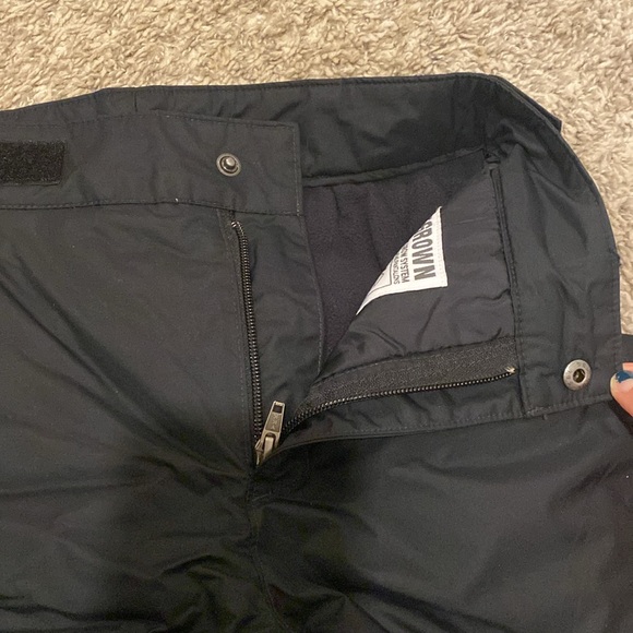 Columbia Black Snowpants Medium 10/12 Adjustable Waist - Picture 10 of 10